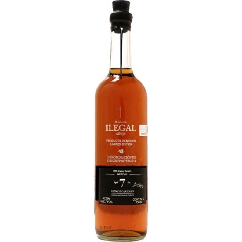 Ilegal Mezcal Anejo Limited Edition 7 Years Old French Oak Casks 750 ML