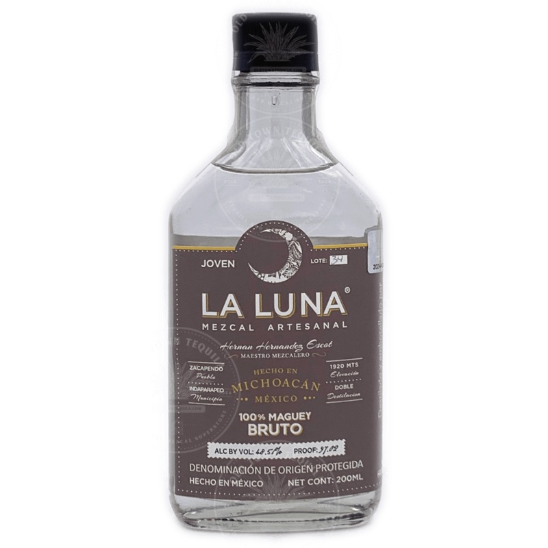 LA LUNA Mezcal Artesenal Bruto Maguey 200ml