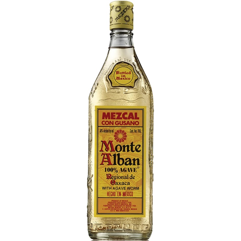 Mezcal Con Gusano Monte Alban 750ml