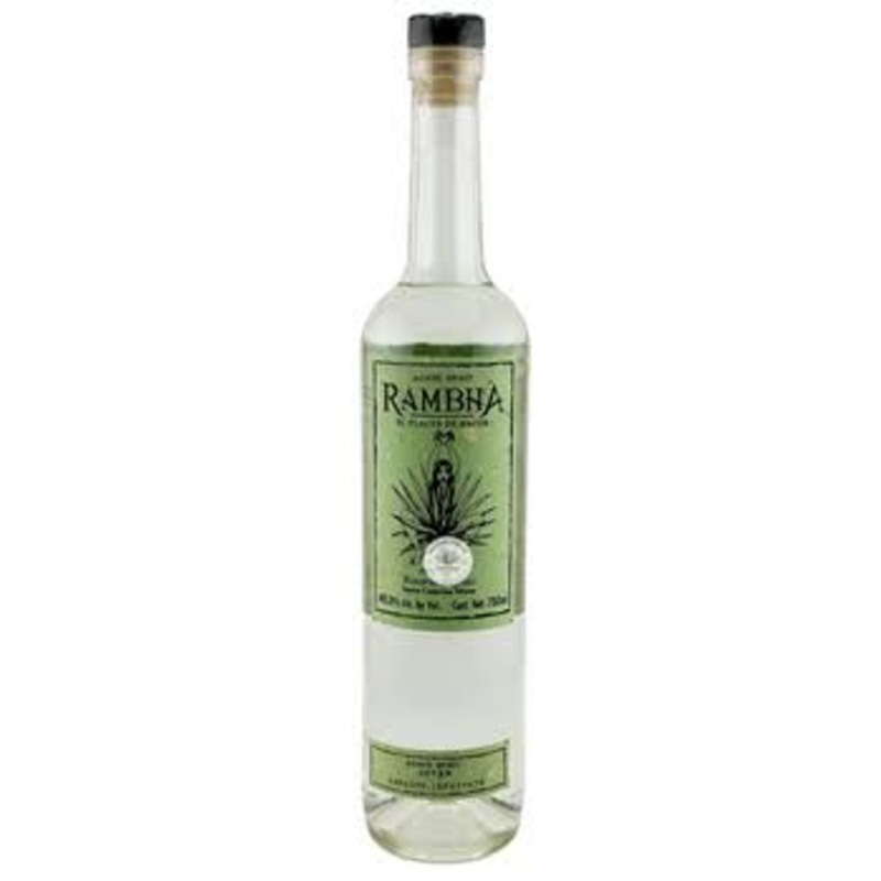 Rambha 100% Agave Rosario Angeles Joven Tobasiche Agave Spirit 750ml