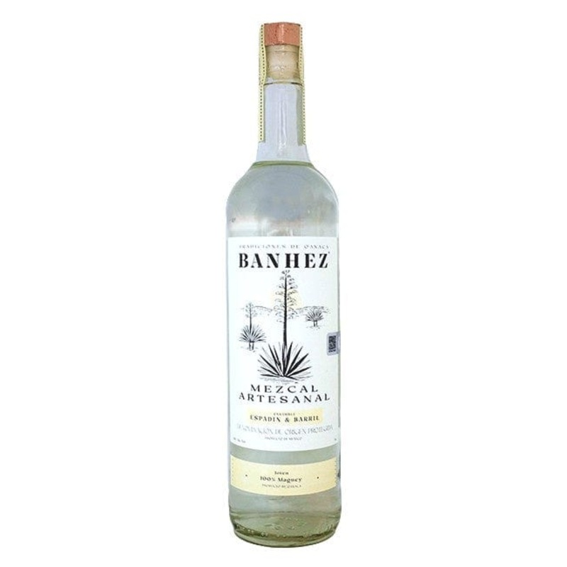 BANHEZ JOVEN ESPADIN & BARRIL MEZCAL 750ML