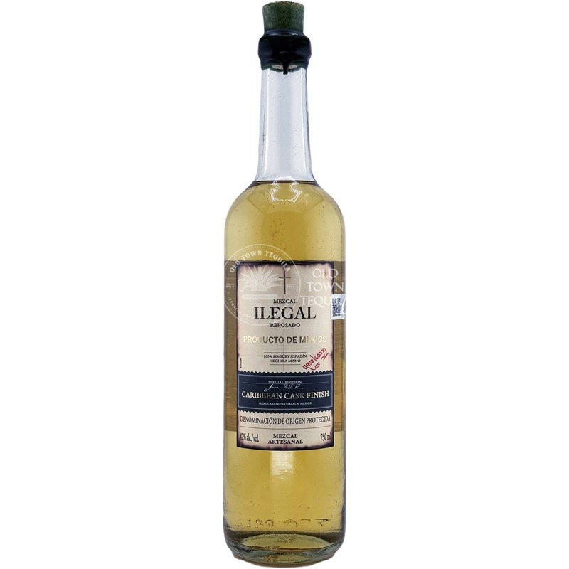 ILEGAL MEZCAL REPOSADO CARIBBEAN CASK 750ML