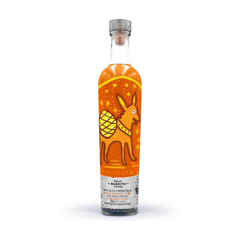 Mexcal Burrito Fiestero Castilla Mezcal Joven 750ml
