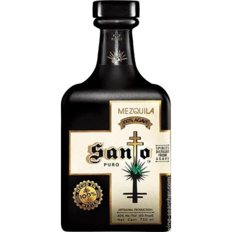 Santo Puro Mezquila Mezcal Tequila 750ml